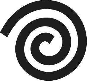 Animated spiral logo
